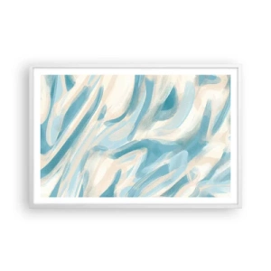 Plakat w białej ramie - Wiosenne powiewy - 91x61 cm