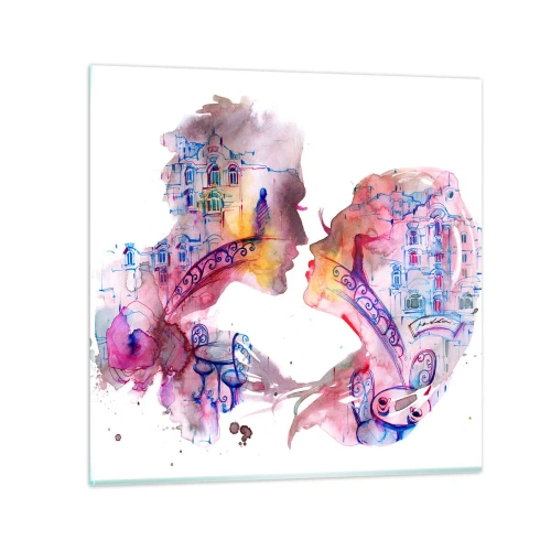 Obraz na szkle - Tajemny most westchnień - 70x70 cm