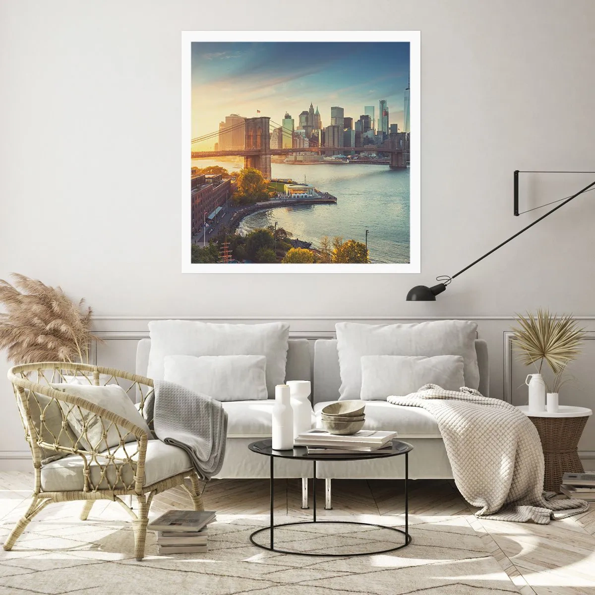 Plakat - Wielkomiejski świt - 40x40 cm