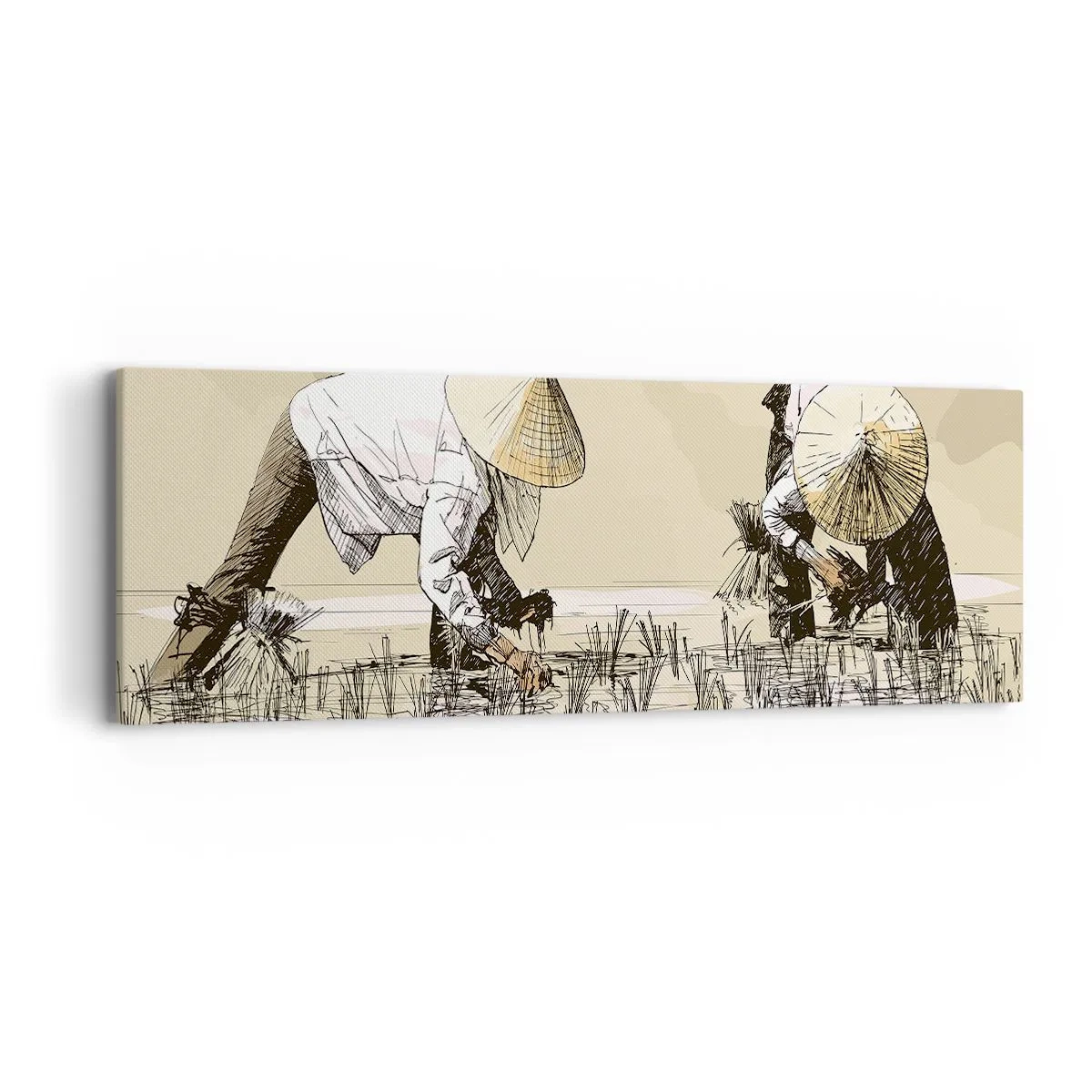 Obraz na płótnie - Udanych zbiorów - 90x30 cm