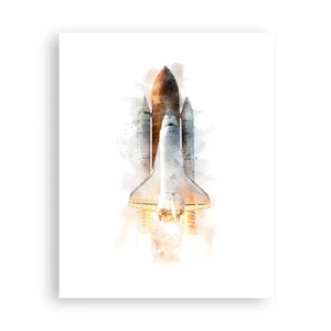 Plakat - Odkrywcy na start - 40x50 cm