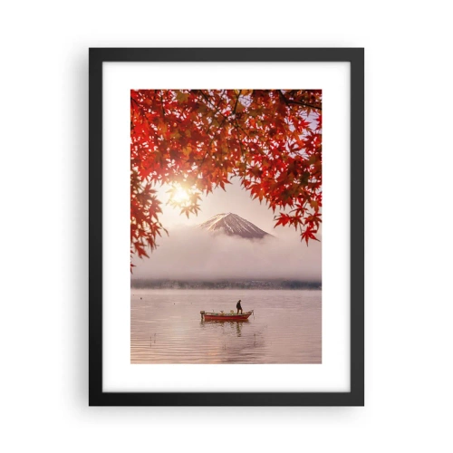 Plakat w czarnej ramie - W japońskim klimacie - 30x40 cm