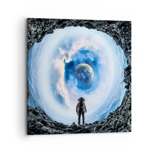 Obraz na płótnie - Już niedaleko do domu - 70x70 cm