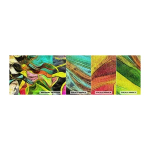 Fototapeta Próbka Premium Canvas - Ruch to życie - Abstrakcja, Sztuka, Malarstwo - 100x30 cm