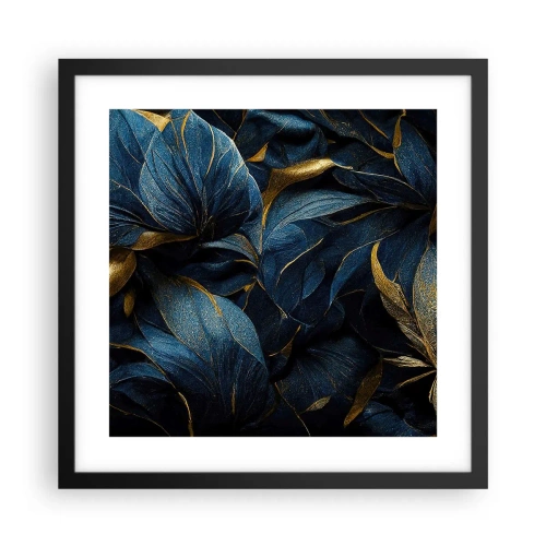 Plakat w czarnej ramie - Złotem podszyte - 40x40 cm