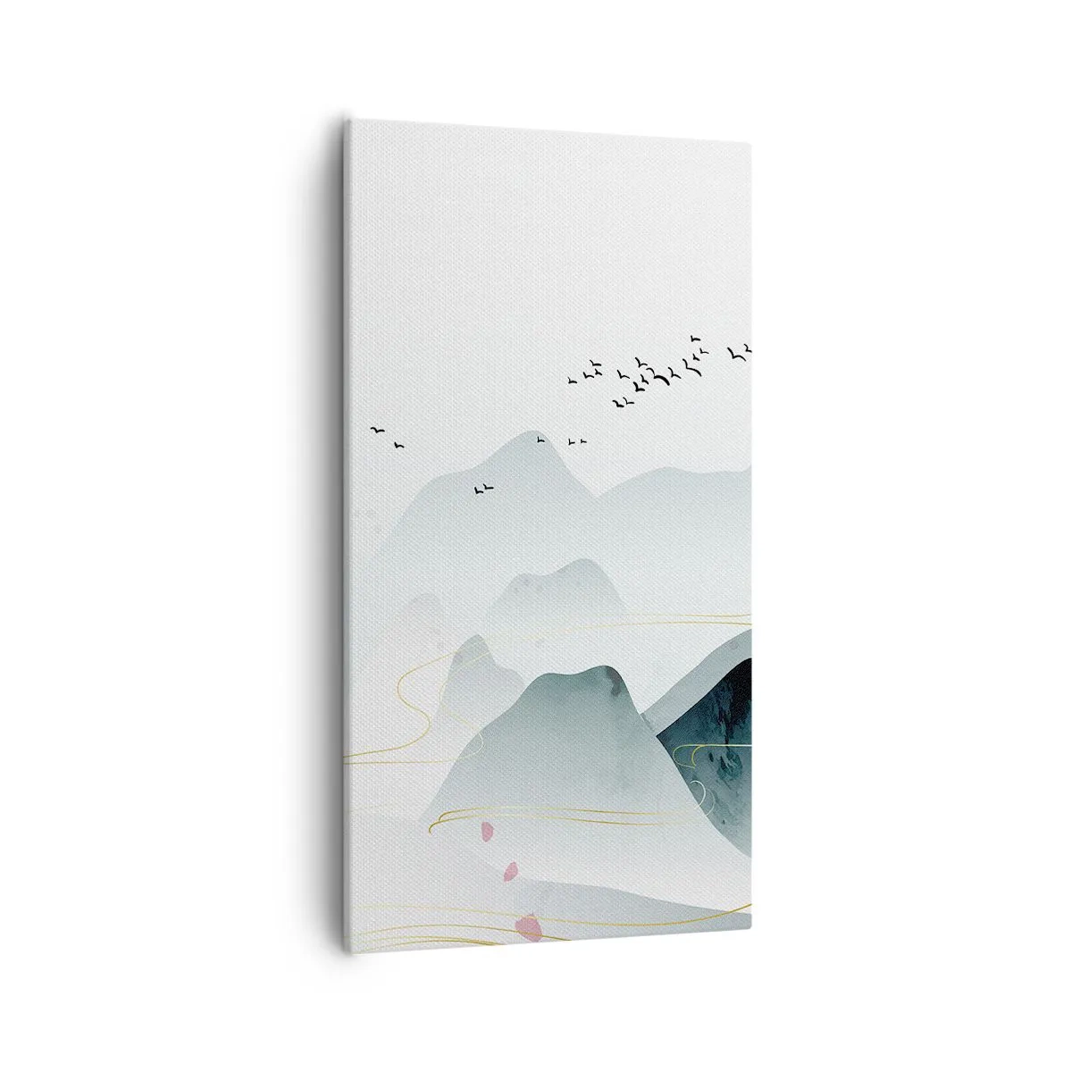 Obraz na płótnie - Ponad szczytami - 55x100 cm