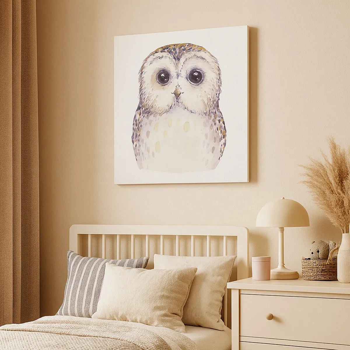 Obraz na płótnie - Spójrz mi w oczy - 30x30 cm