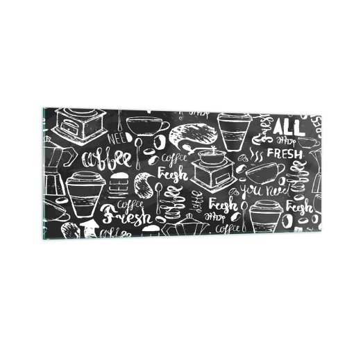 Obraz na szkle - All you need is… - 100x40 cm