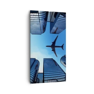 Obraz na płótnie - Widok ze szklanego wąwozu - 55x100 cm