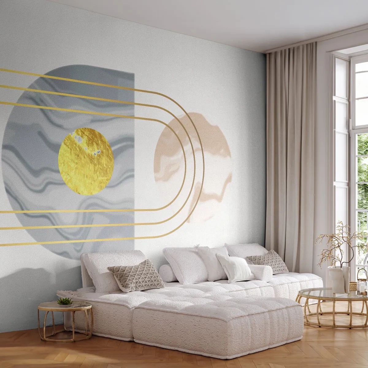 Fototapeta Samoprzylepna Deluxe Sticker - Jasność i blask - Abstrakcja, Sztuka, Grafika - 250x175 cm