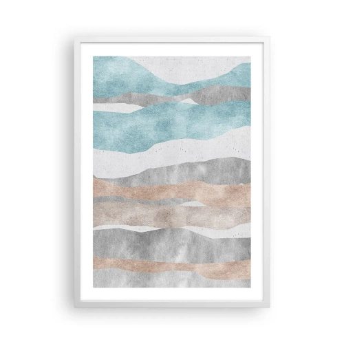 Plakat w białej ramie - Studium bliskości - 50x70 cm