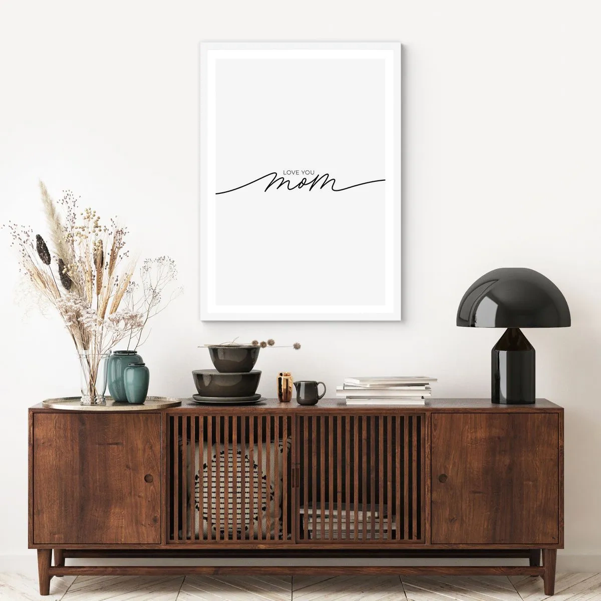 Plakat w białej ramie - Wielkie wzruszenie - 70x100 cm