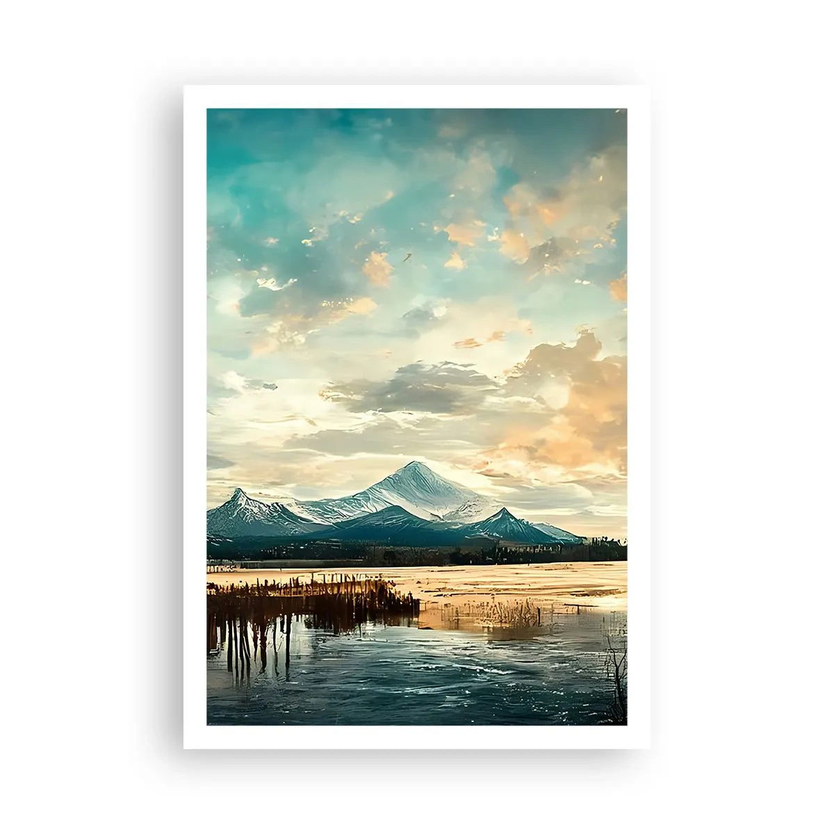 Plakat - Pod opieką nieba - 70x100 cm