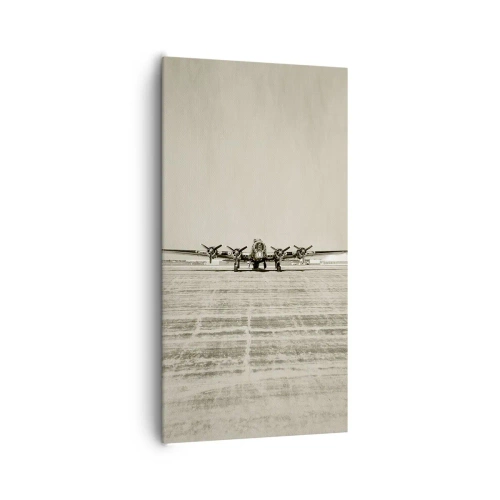 Obraz na płótnie - Jak zawsze gotowy - 65x120 cm