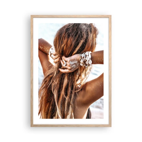 Plakat w ramie jasny dąb - Siostra wody i słońca - 50x70 cm