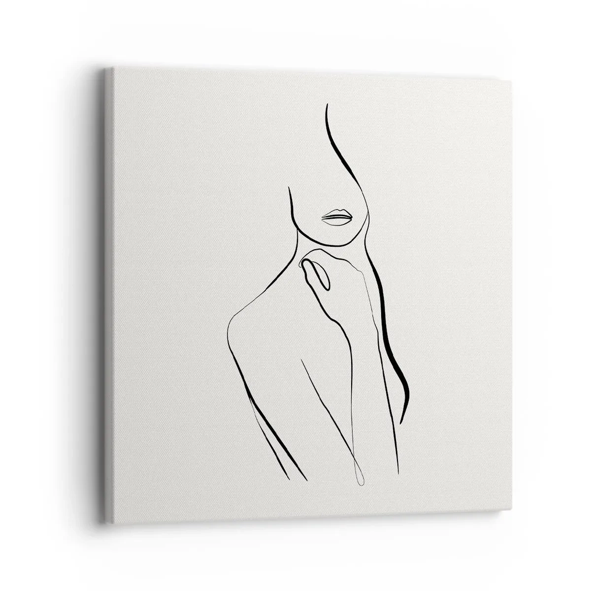 Obraz na płótnie - Fala melancholii - 30x30 cm