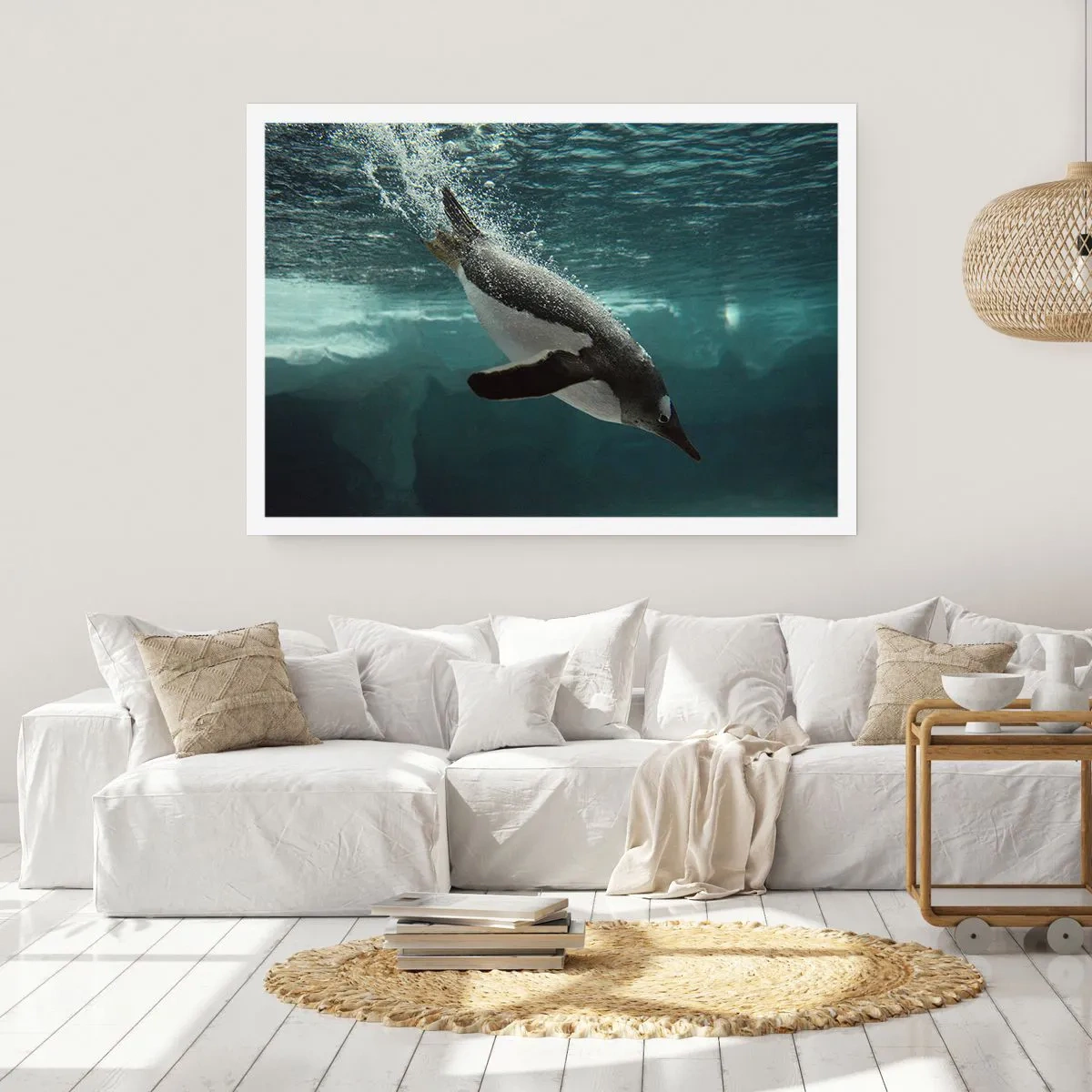 Plakat - Witaj w moim świecie - 50x40 cm