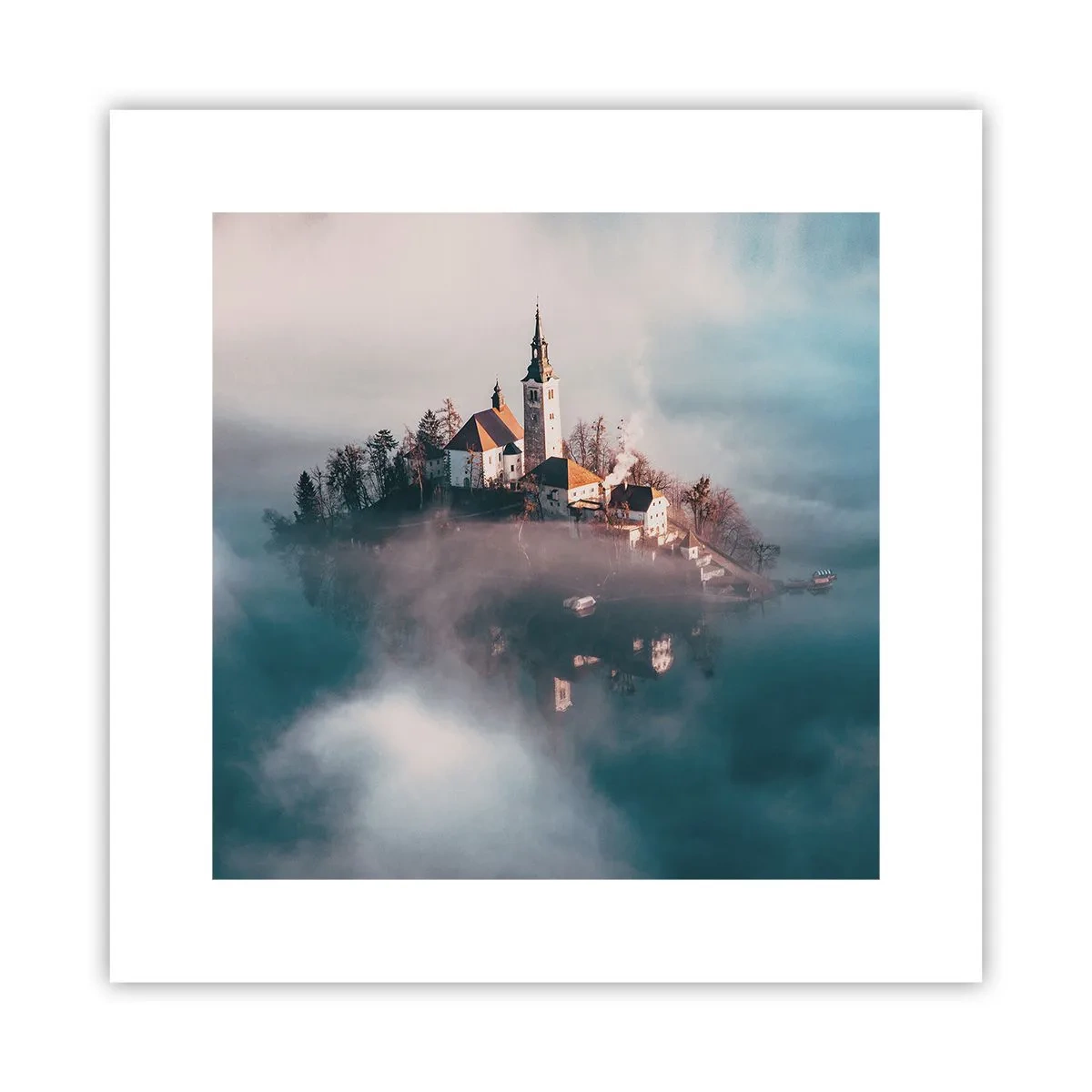 Plakat - Wyspa marzeń - 30x30 cm