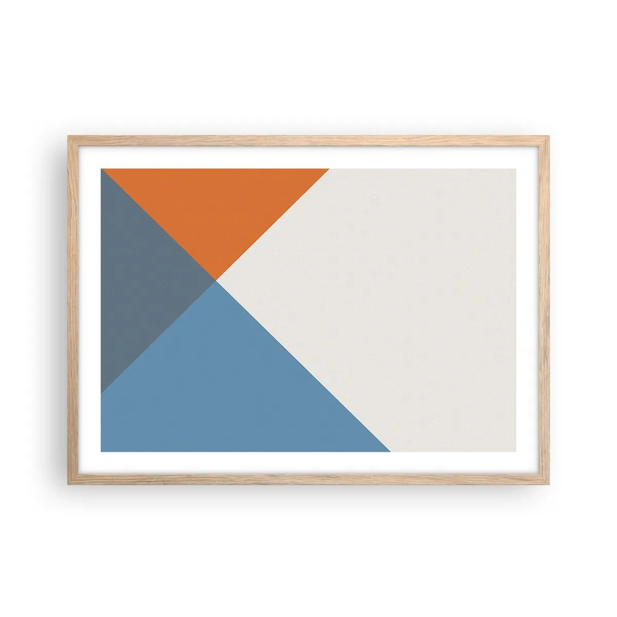 Plakat w ramie jasny dąb - Pod kątem… - 70x50 cm