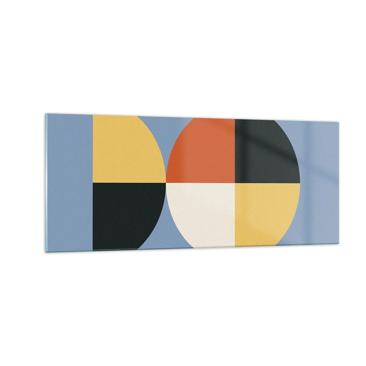 Obraz na szkle - Patrz i licz - 100x40 cm