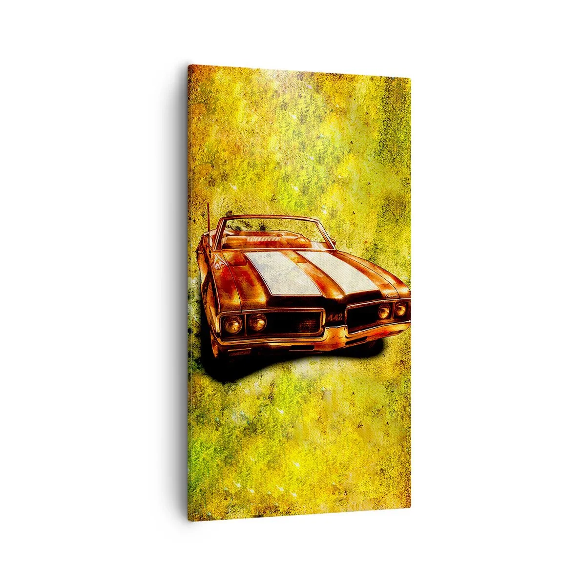 Obraz na płótnie - Moc zaklęta w kształtach - 55x100 cm