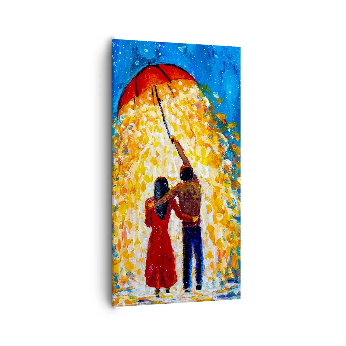 Obraz na płótnie - Magia deszczowego wieczoru? - 65x120 cm