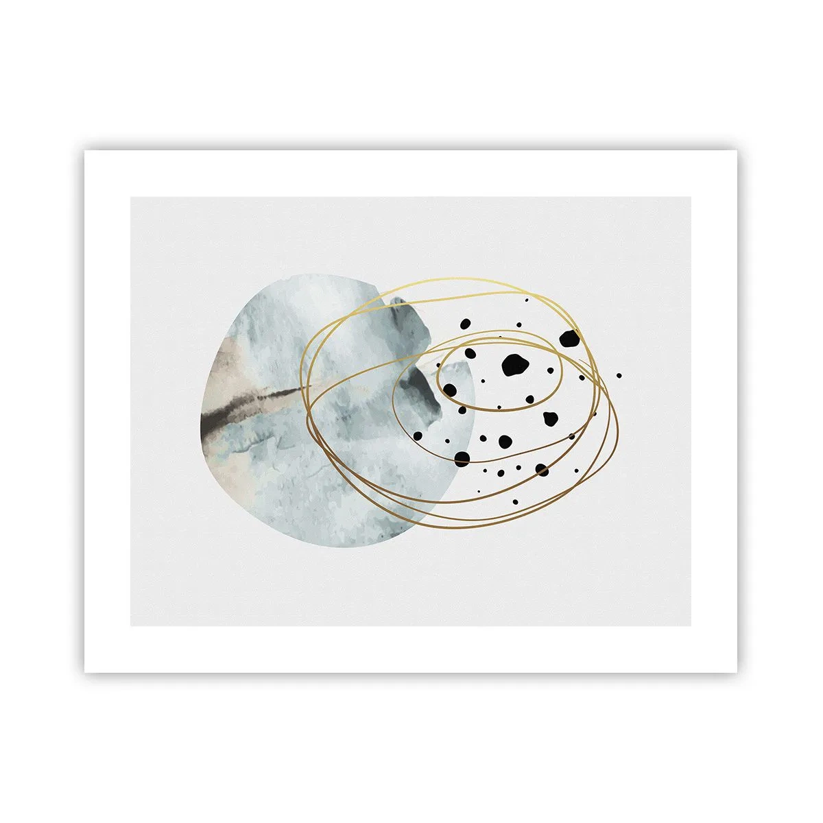 Plakat - W objęciach przestrzeni - 50x40 cm