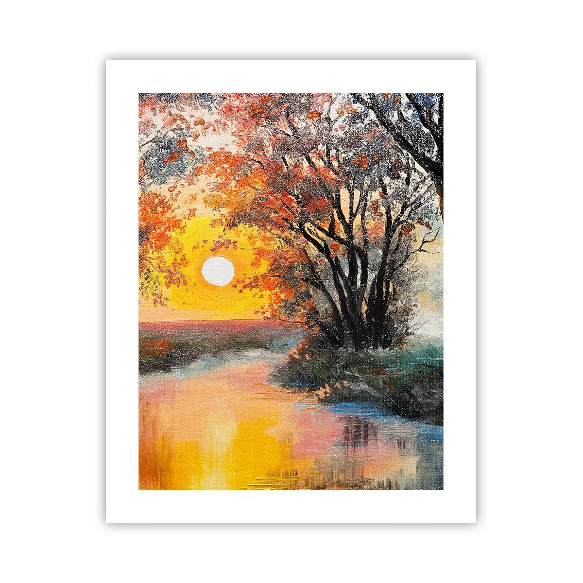 Plakat - Jesienne klimaty - 40x50 cm