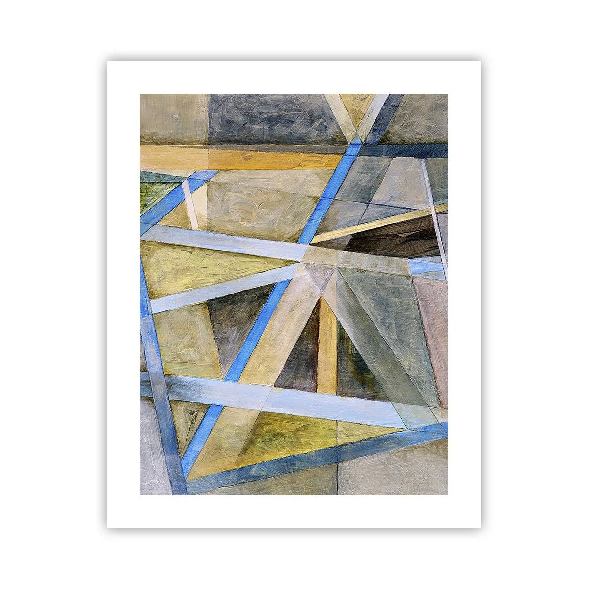 Plakat - Na wprost czy na skos? - 40x50 cm