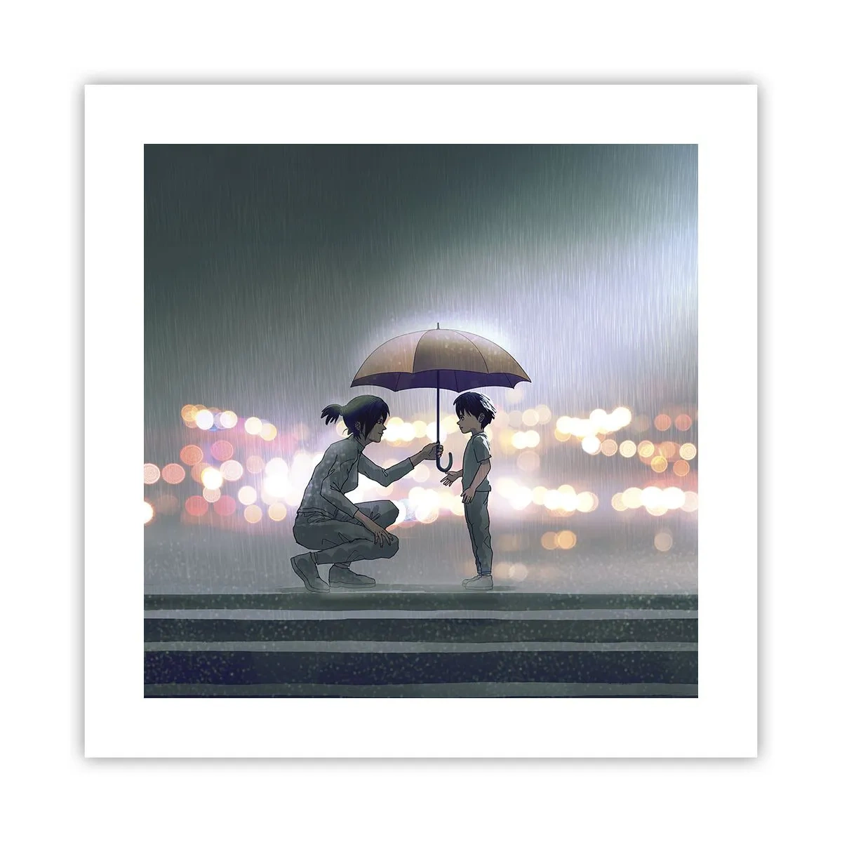 Plakat - I już jest wszystko dobrze - 40x40 cm