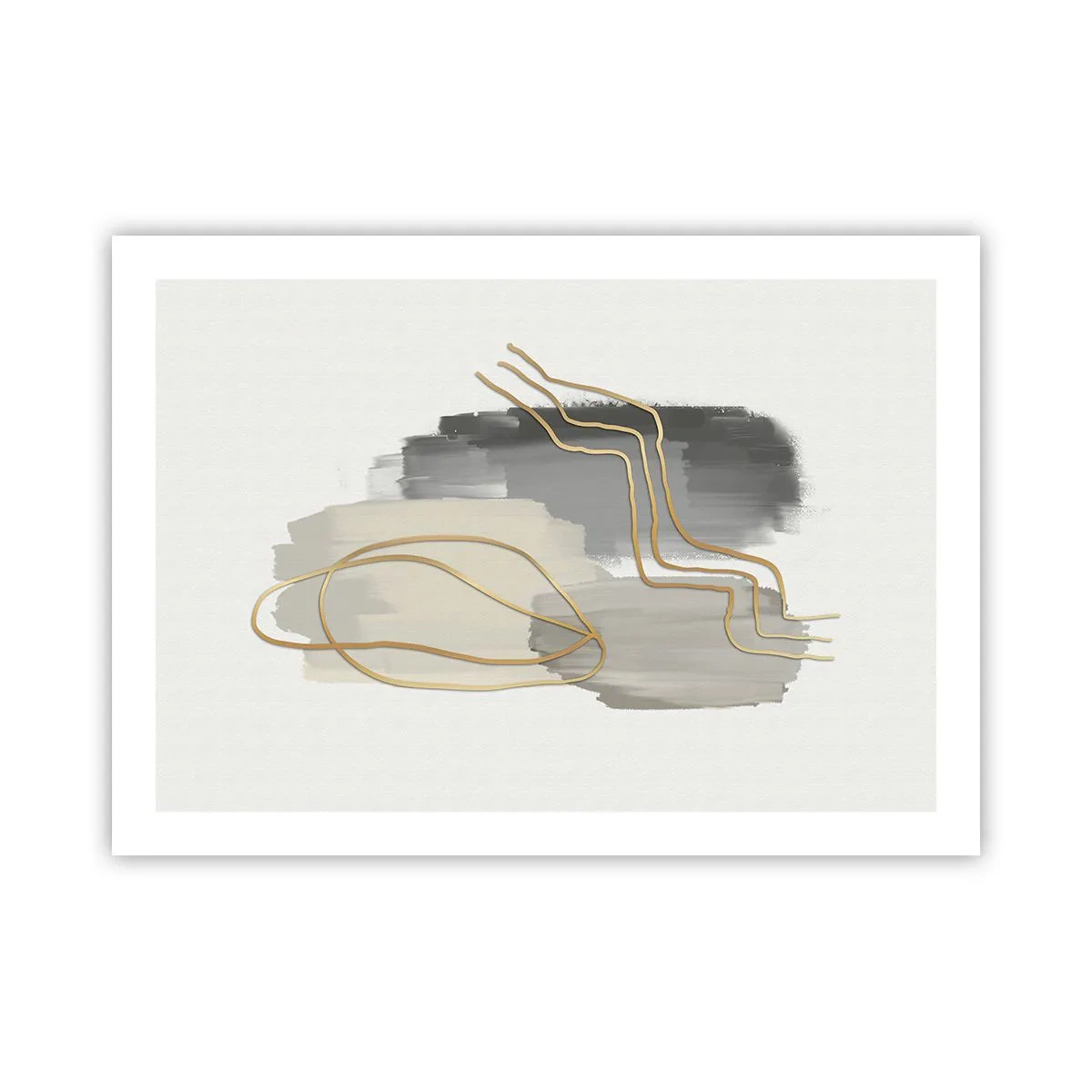 Plakat - Trwanie i ruch - 70x50 cm