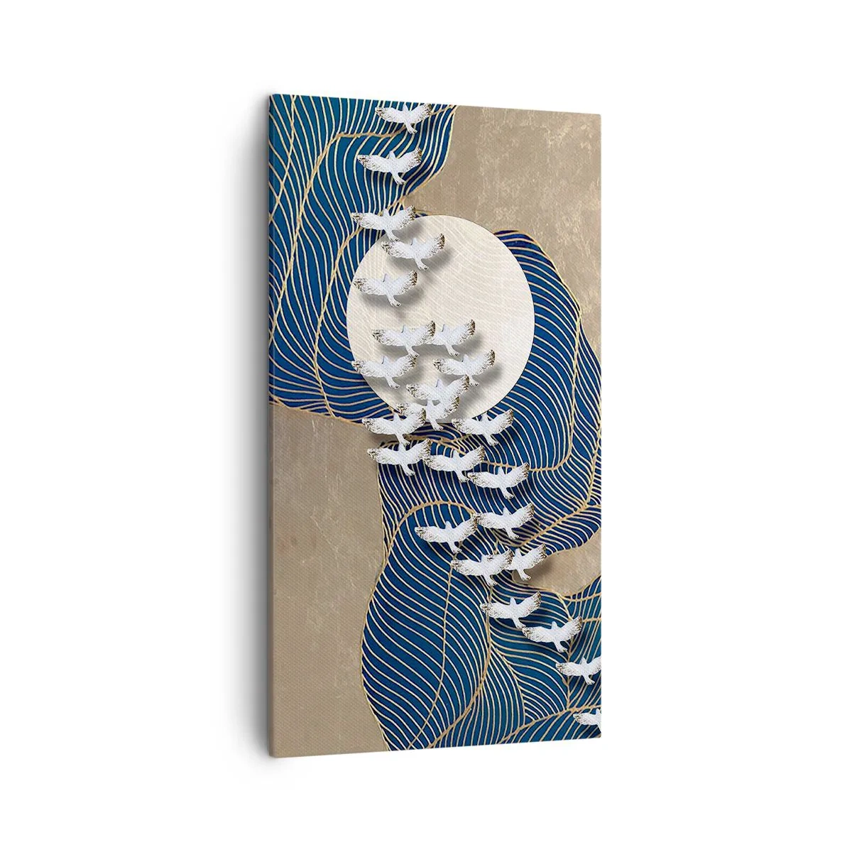 Obraz na płótnie - Wolność, wędrówka, wspólnota - 45x80 cm