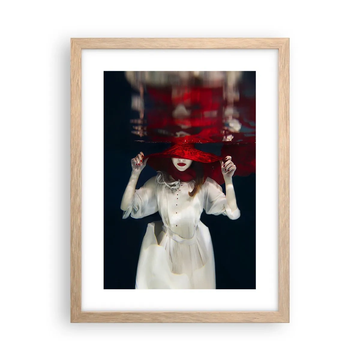 Plakat w ramie jasny dąb - Dziwożona - 30x40 cm