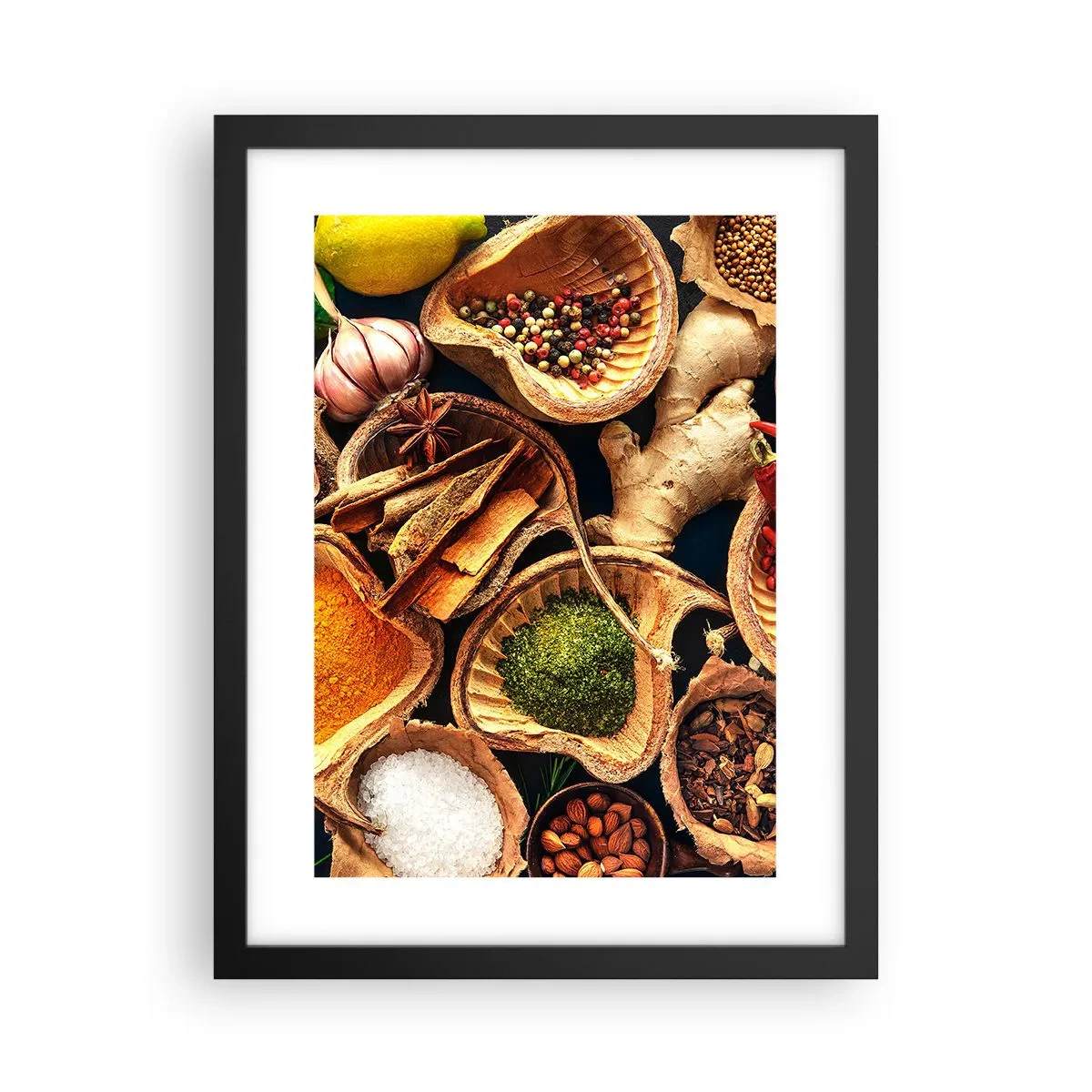 Plakat w czarnej ramie - Bierz, co chcesz - 30x40 cm