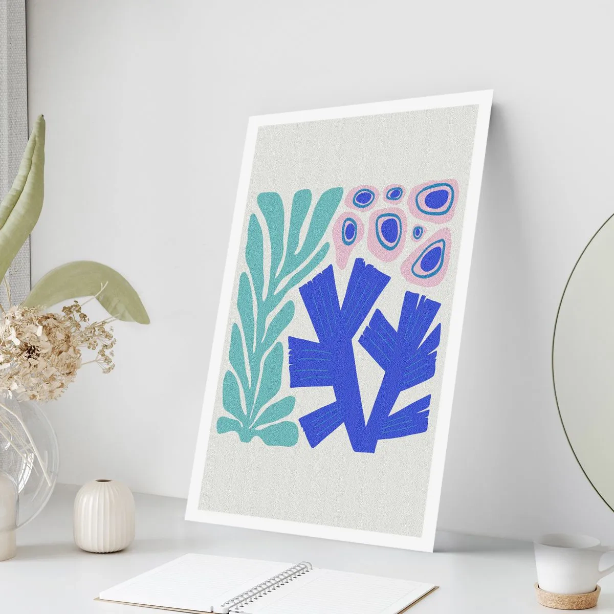 Plakat - Podwodny ogród - 70x100 cm