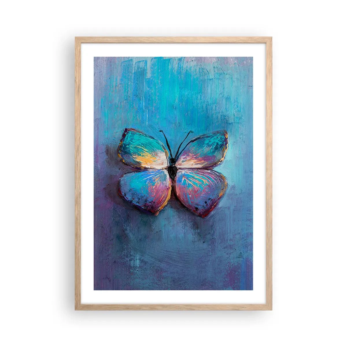 Plakat w ramie jasny dąb - W pełnej krasie - 50x70 cm