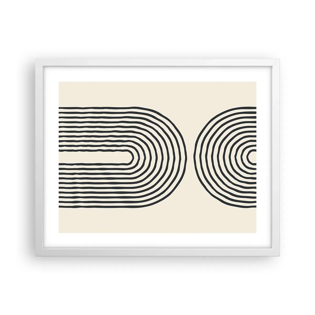 Plakat w białej ramie - Już za chwilę… - 50x40 cm