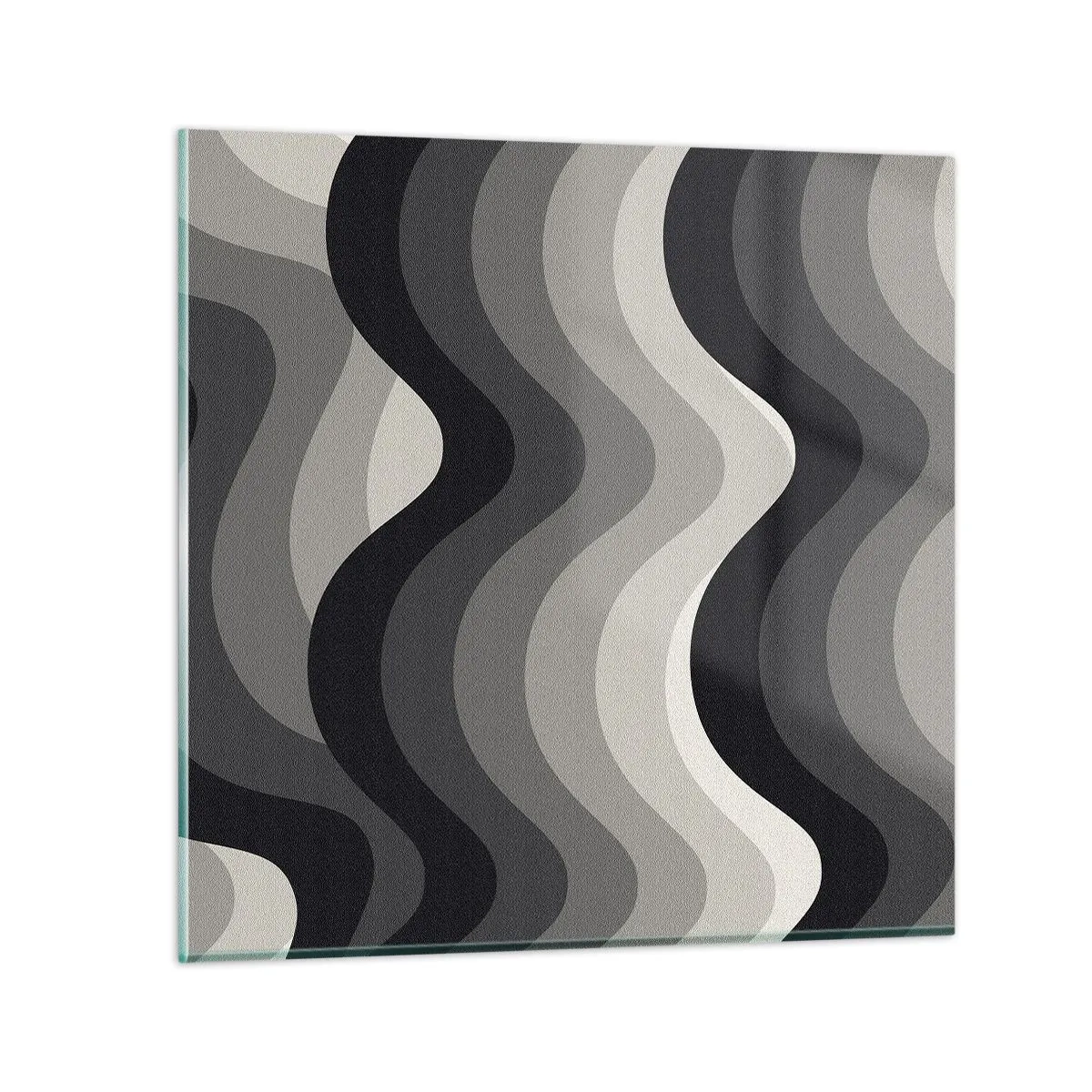 Obraz na szkle - Fala za falą - 60x60 cm