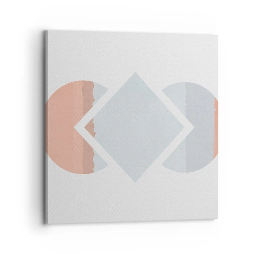 Obraz na płótnie - Sytuacja jest jasna - 70x70 cm