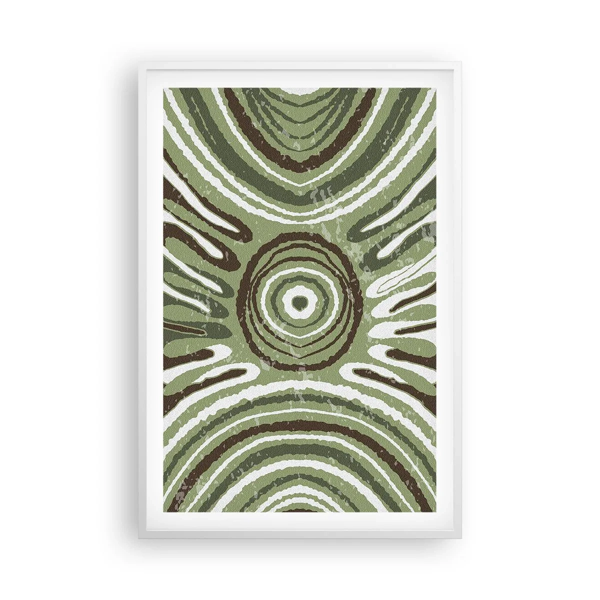 Plakat w białej ramie - Eksplozja emocji - 61x91 cm