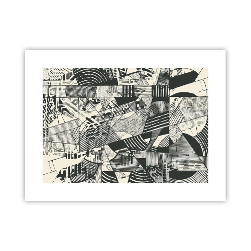 Plakat - Dynamika współczesności - 40x30 cm