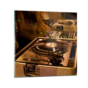 Obraz na szkle - Czujesz tę moc? - 30x30 cm