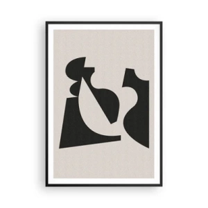 Plakat w czarnej ramie - Do samodzielnego składania - 70x100 cm
