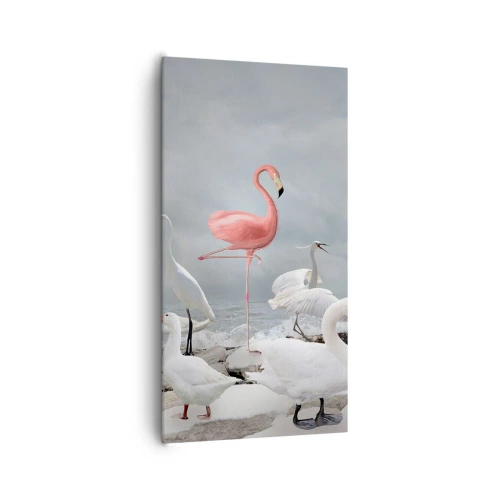 Obraz na płótnie - Skąd się tu wziąłem? - 65x120 cm