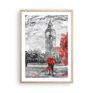Plakat w ramie jasny dąb - Ekscytujący dzień - 50x70 cm
