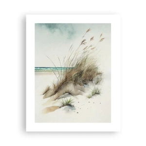 Plakat - Otulone piaskiem - 40x50 cm