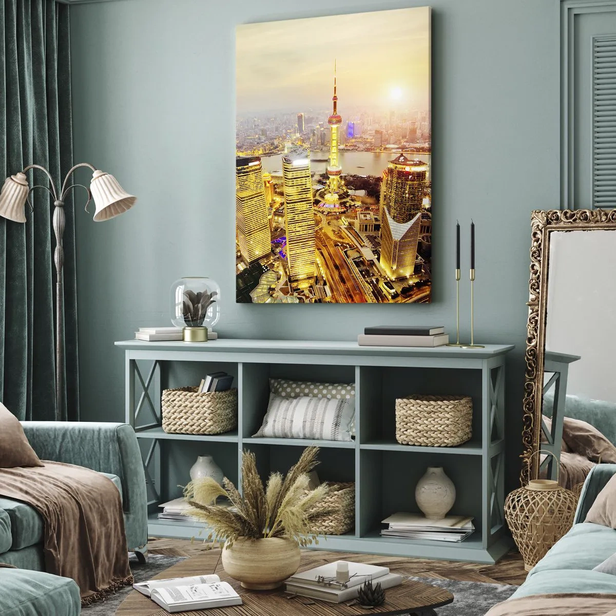 Obraz na płótnie - Azjatycki sen - 45x80 cm