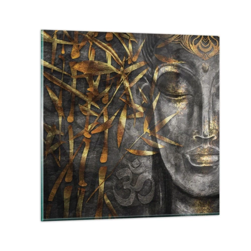 Obraz na szkle - Poczuj spokój - 30x30 cm