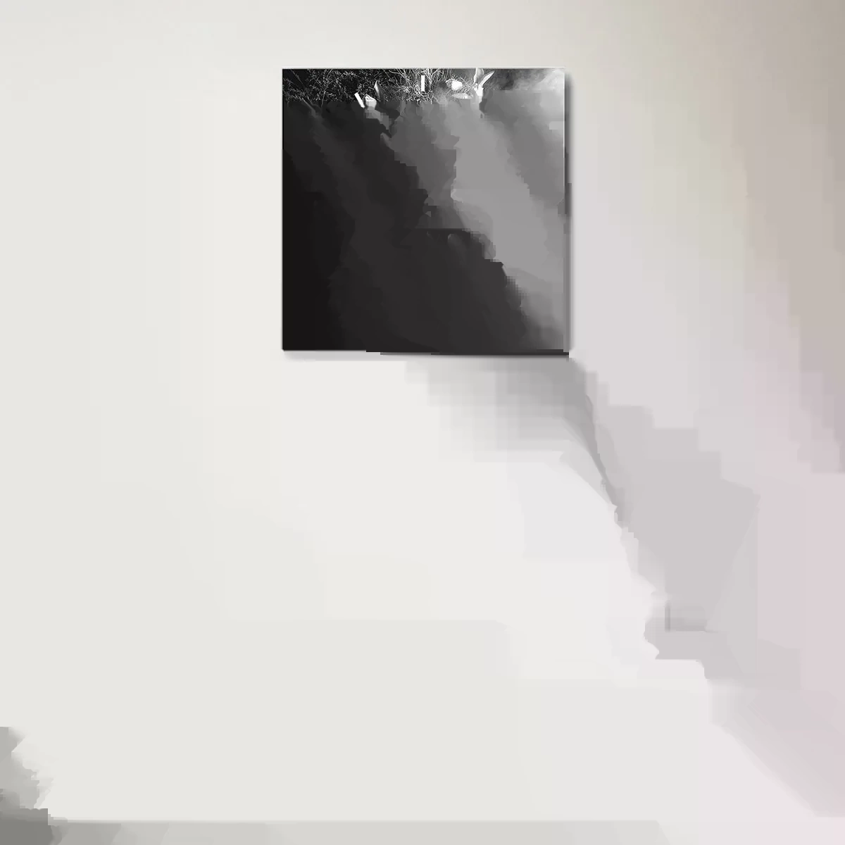 Zegar ścienny - Sama Matka – Natura - 30x30 cm