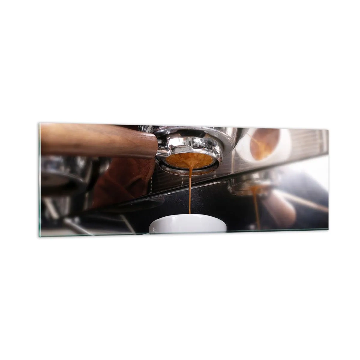 Obraz na szkle - Dobra chwila dnia - 90x30 cm